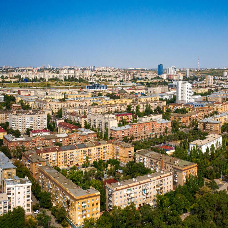 волгоград,панорама города,Центральный район